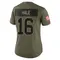 Alex Hale Women's Limited Olive Green Bay Packers 2025 Salute to Service Jersey