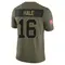 Alex Hale Youth Limited Olive Green Bay Packers 2025 Salute to Service Jersey