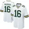 Alex McGough Men's Game White Green Bay Packers Jersey