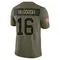 Alex McGough Men's Limited Olive Green Bay Packers 2025 Salute to Service Jersey