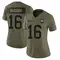 Alex McGough Women's Limited Olive Green Bay Packers 2025 Salute to Service Jersey