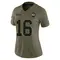 Alex McGough Women's Limited Olive Green Bay Packers 2025 Salute to Service Jersey