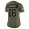Alex McGough Women's Limited Olive Green Bay Packers 2025 Salute to Service Jersey