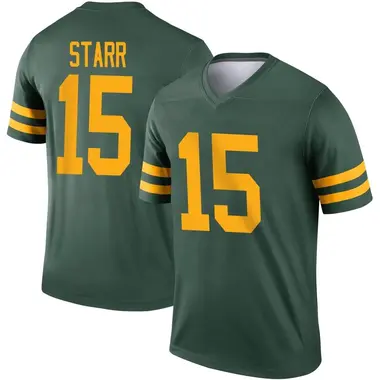 Bart Starr Men's Legend Green Green Bay Packers Alternate Jersey