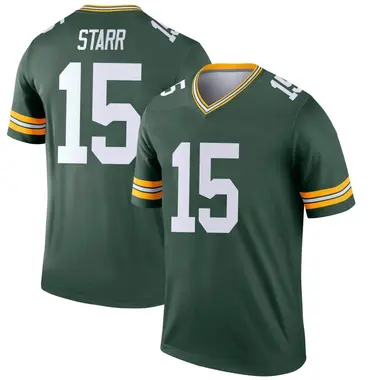 Bart Starr Men's Legend Green Green Bay Packers Jersey