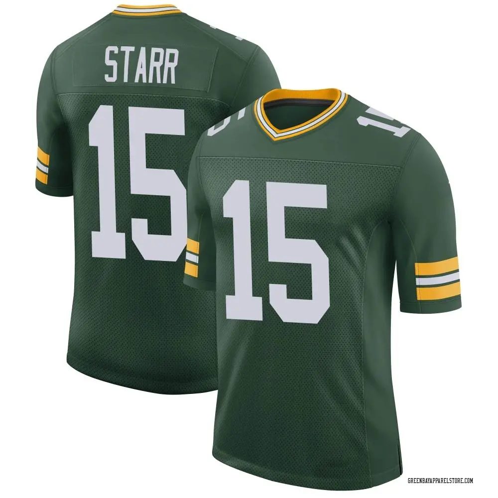 Bart Starr Men's Limited Green Green Bay Packers Classic Jersey
