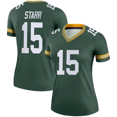 Bart Starr Women's Legend Green Green Bay Packers Jersey