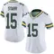 Bart Starr Women's Limited White Green Bay Packers Vapor Untouchable Jersey