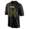 Karl Brooks Men's Game Black Green Bay Packers Fashion Jersey