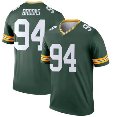Karl Brooks Men's Legend Green Green Bay Packers Jersey