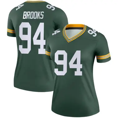 Karl Brooks Women's Legend Green Green Bay Packers Jersey
