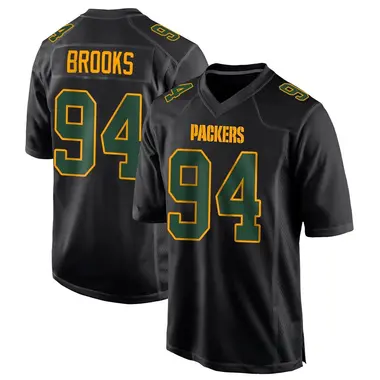 Karl Brooks Youth Game Black Green Bay Packers Fashion Jersey