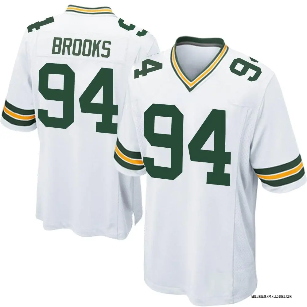 Karl Brooks Youth Game White Green Bay Packers Jersey