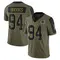 Karl Brooks Youth Limited Olive Green Bay Packers 2021 Salute To Service Jersey